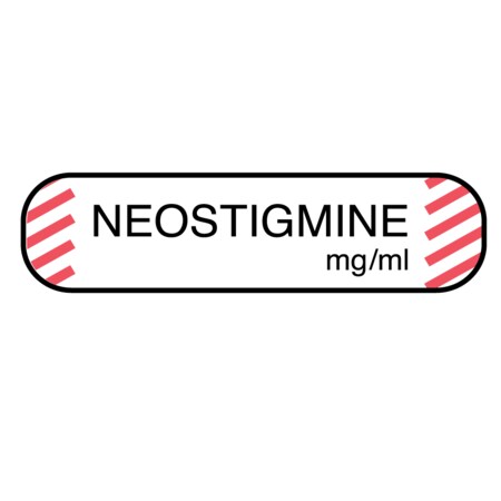 Nevs Neostigmine 5/16" x 1-1/4" White w/Red A-2458